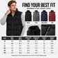 💥✨Men's Classic Stand Collar Padded Vest