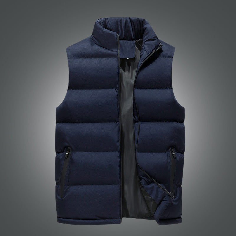 💥✨Men's Classic Stand Collar Padded Vest