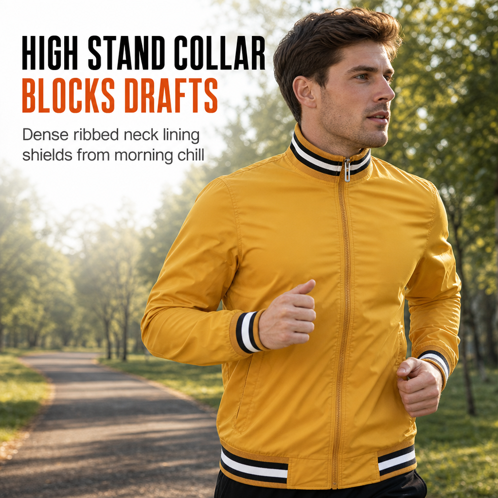 Men's Casual Solid Color Jacket