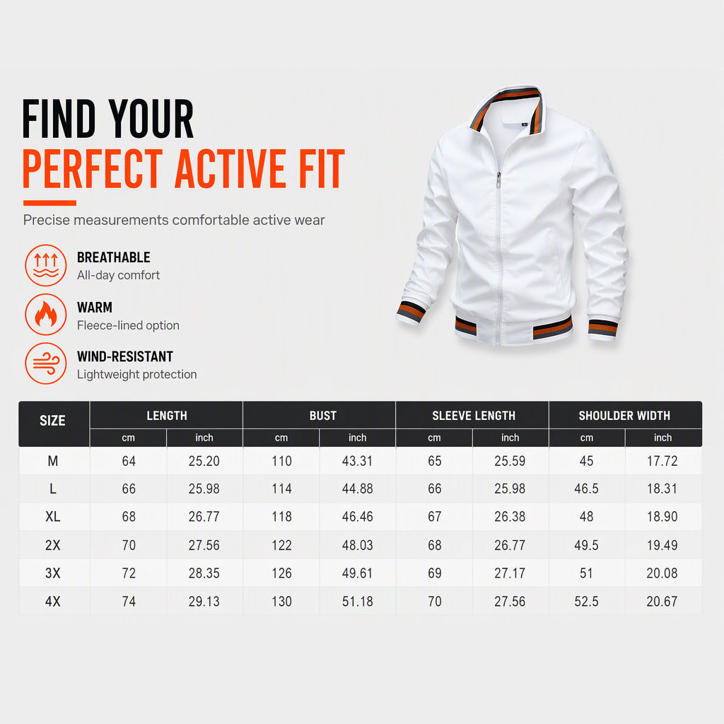 Men's Casual Solid Color Jacket