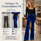 Women's High-Waisted Velvet Flare Pants