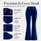Women's High-Waisted Velvet Flare Pants