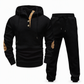 🖤Black Friday Sale:50% OFF🖤 🧥 Men's 2 Piece Hoodie Set – Premium Jacquard Knit, Breathable & Always Cool