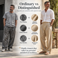 Men's Casual Breathable Wide-Leg Pants