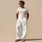 Men's Casual Breathable Wide-Leg Pants
