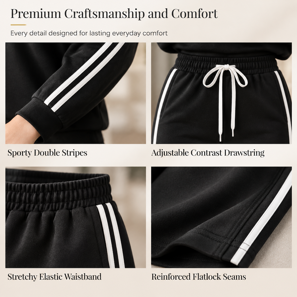 Women's Long Sleeve Crewneck Sweatshirt Casual Solid Color Patchwork Pullover Top for Autumn and Winter