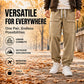 Men's Waterproof Plush-Lined Cargo Pants