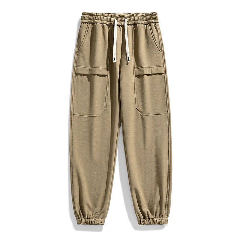 Men's Waterproof Plush-Lined Cargo Pants