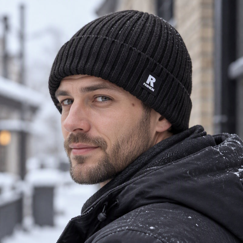 🖤Black Friday Sale:50% OFF🖤 🧢 Men's Slouchy Knit Warm Skull Cap