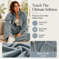 Women's Faux Suede Zip-Up Jacket & Pants Set