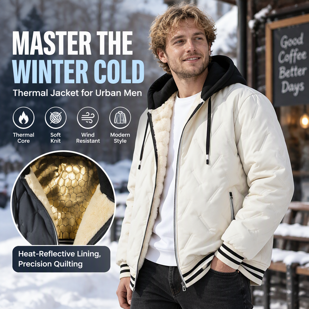 Men's Winter Warm Hooded Jacket
