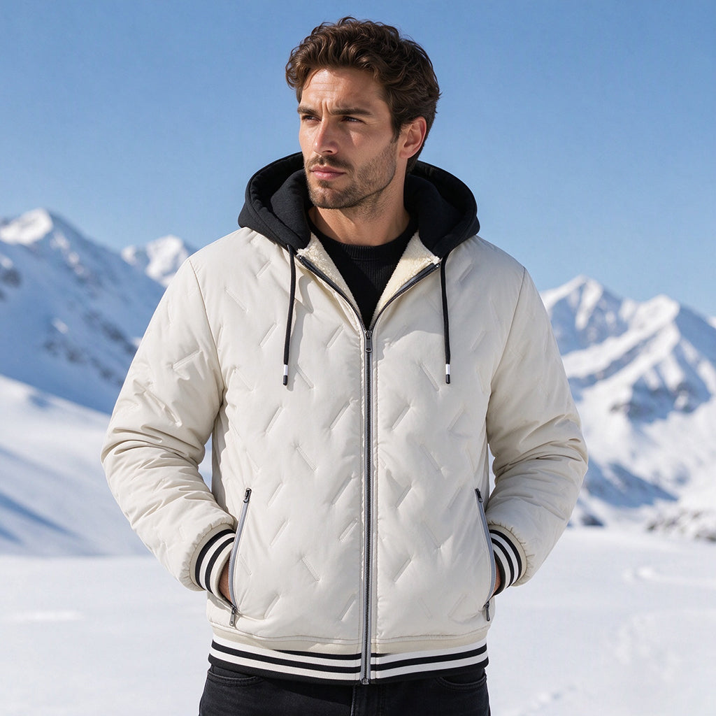 Men's Winter Warm Hooded Jacket