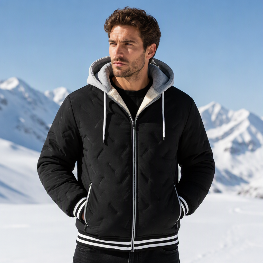Men's Winter Warm Hooded Jacket