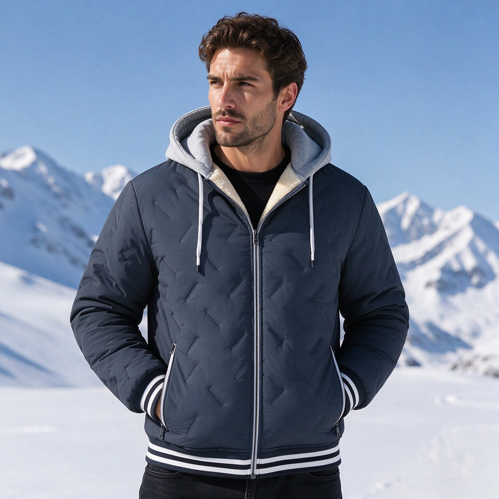 Men's Winter Warm Hooded Jacket