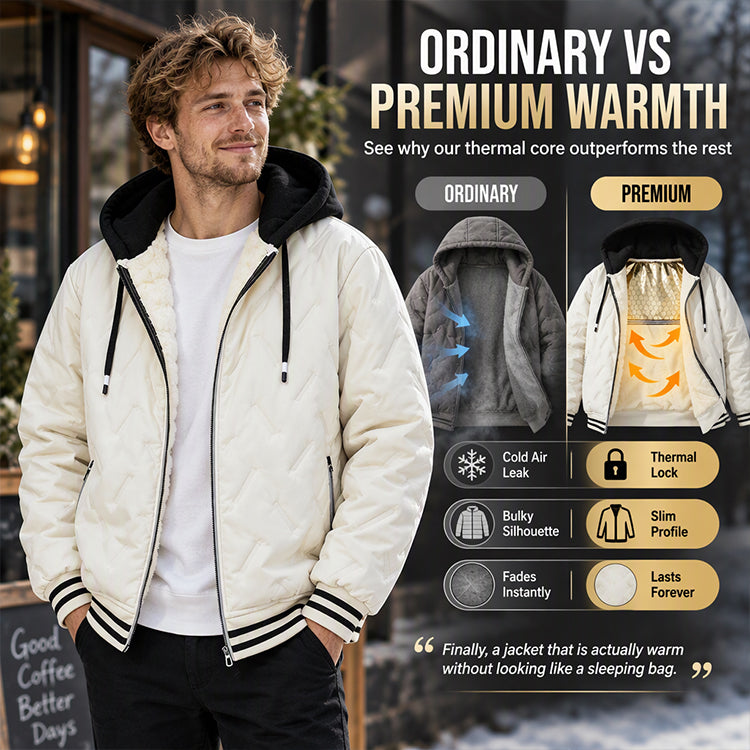 Men's Winter Warm Hooded Jacket