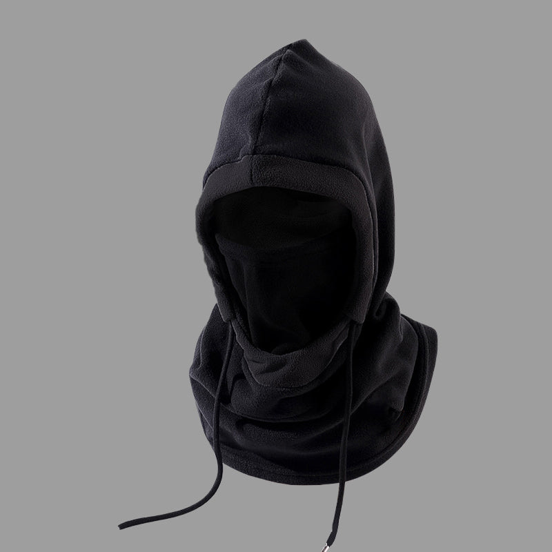 All-in-one thermal winter face mask & hood