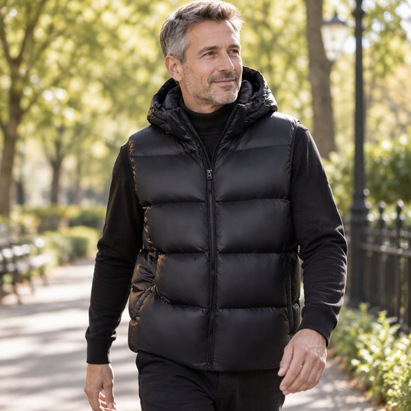 Men's Lightweight Thermal Hooded Vest