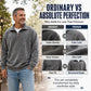 Men's Casual Quarter-Zip Sweatshirt