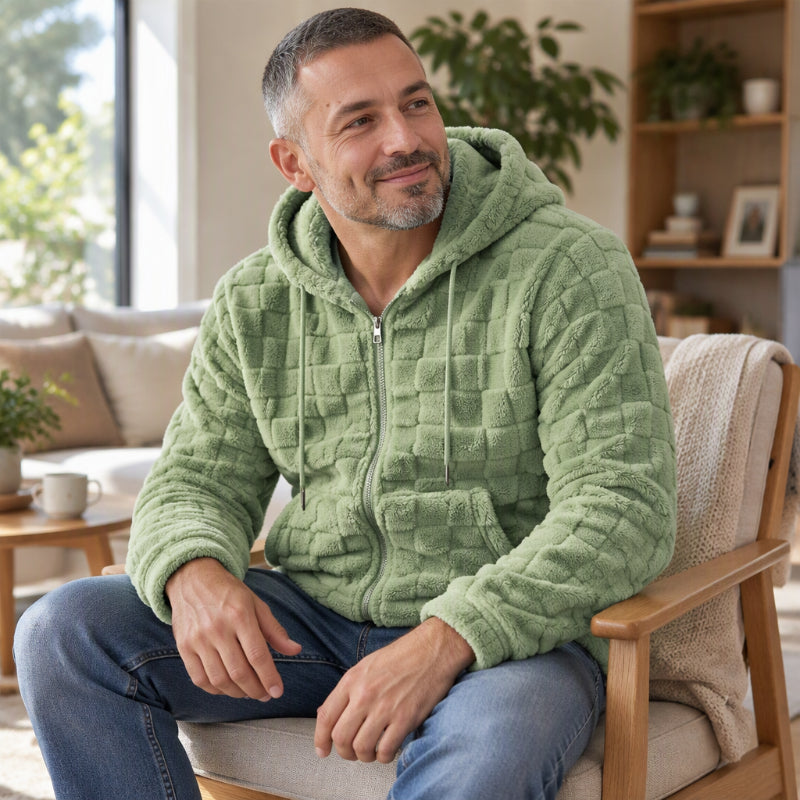 Men's Casual Winter Warm Hooded Jacket