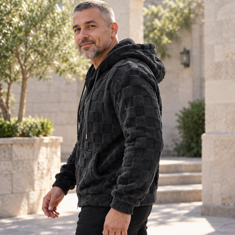 Men's Casual Winter Warm Hooded Jacket