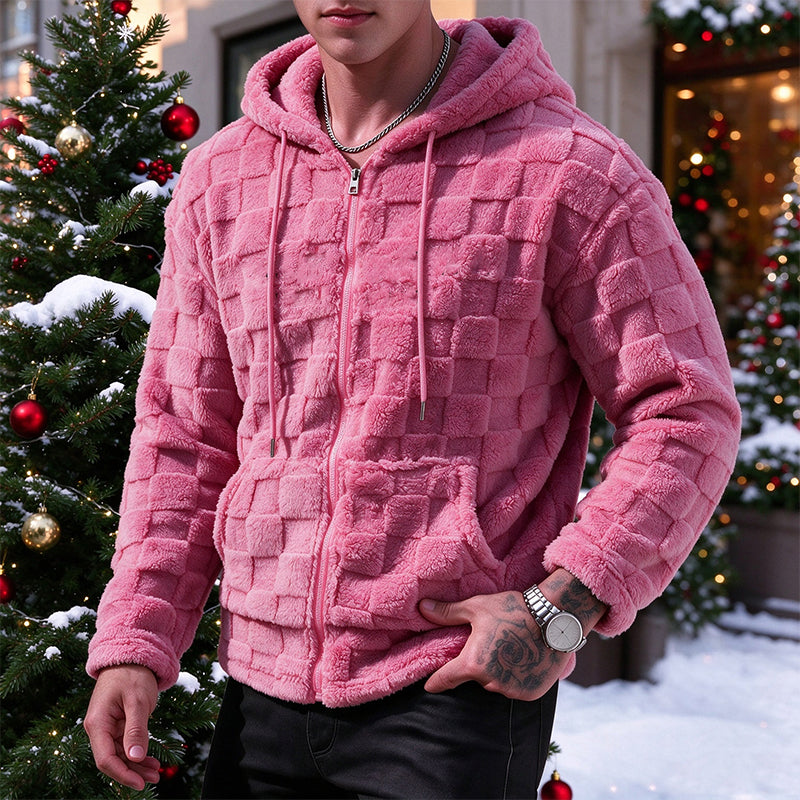 Men's Casual Winter Warm Hooded Jacket