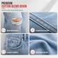 🖤Free Shipping🖤Women's High Waisted Ripped Wide Leg Denim Jeans Distressed Straight Pants