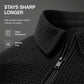 Men's Streamlined Waffle Zip Up Jacket Set