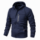 Men's American Retro Plush Lined Loose Fit Spring Autumn Coat🤎