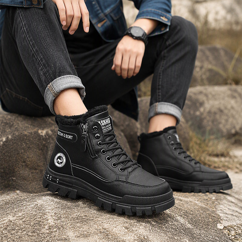 Men's Winter Non-Slip Warm Lining Boots🤎 Free Shipping