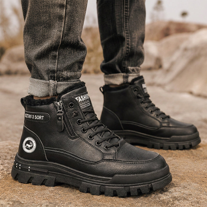 Men's Winter Non-Slip Warm Lining Boots🤎 Free Shipping