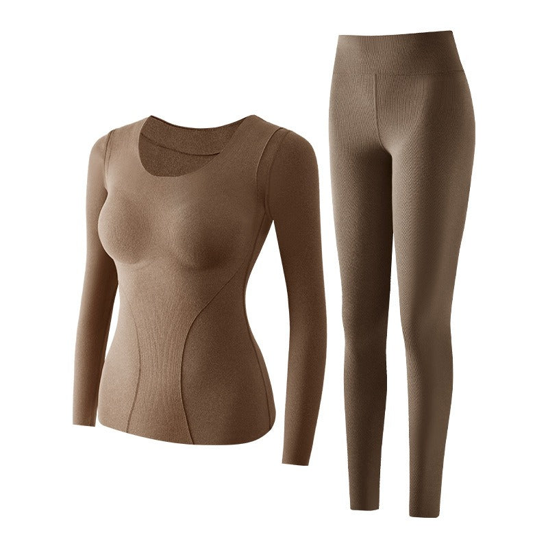 Women's Seamless Self-Heating Thermal Underwear Set