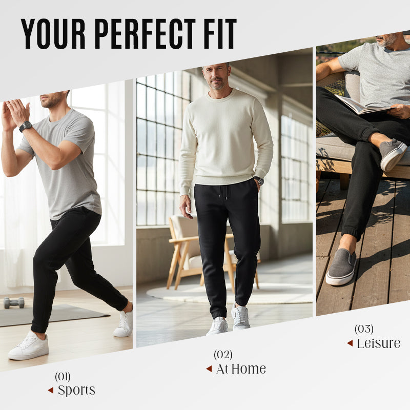 Men's Tapered Fit Casual Pants