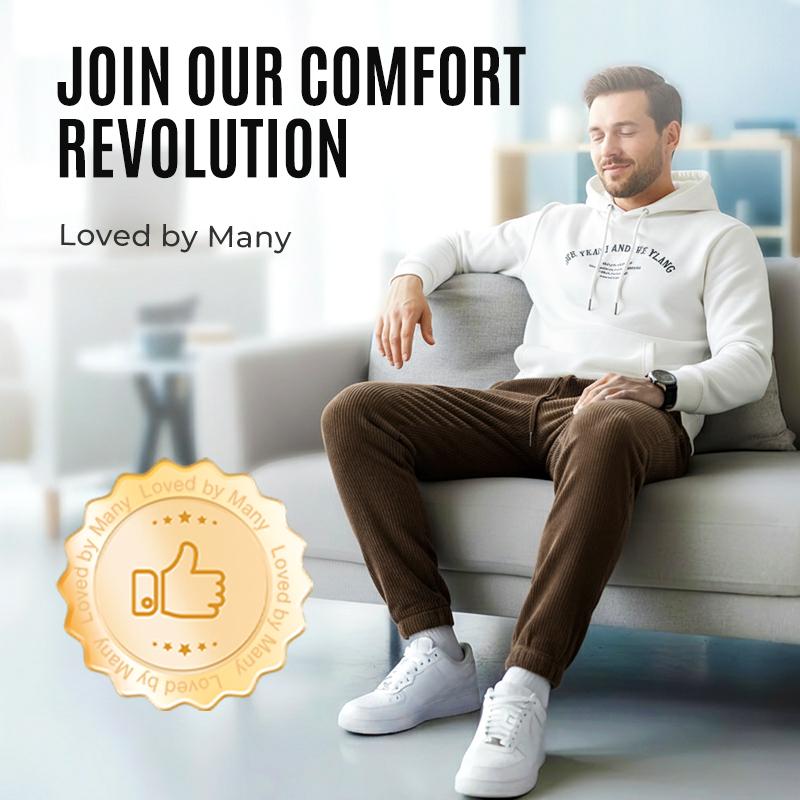 Men's Tapered Fit Casual Pants