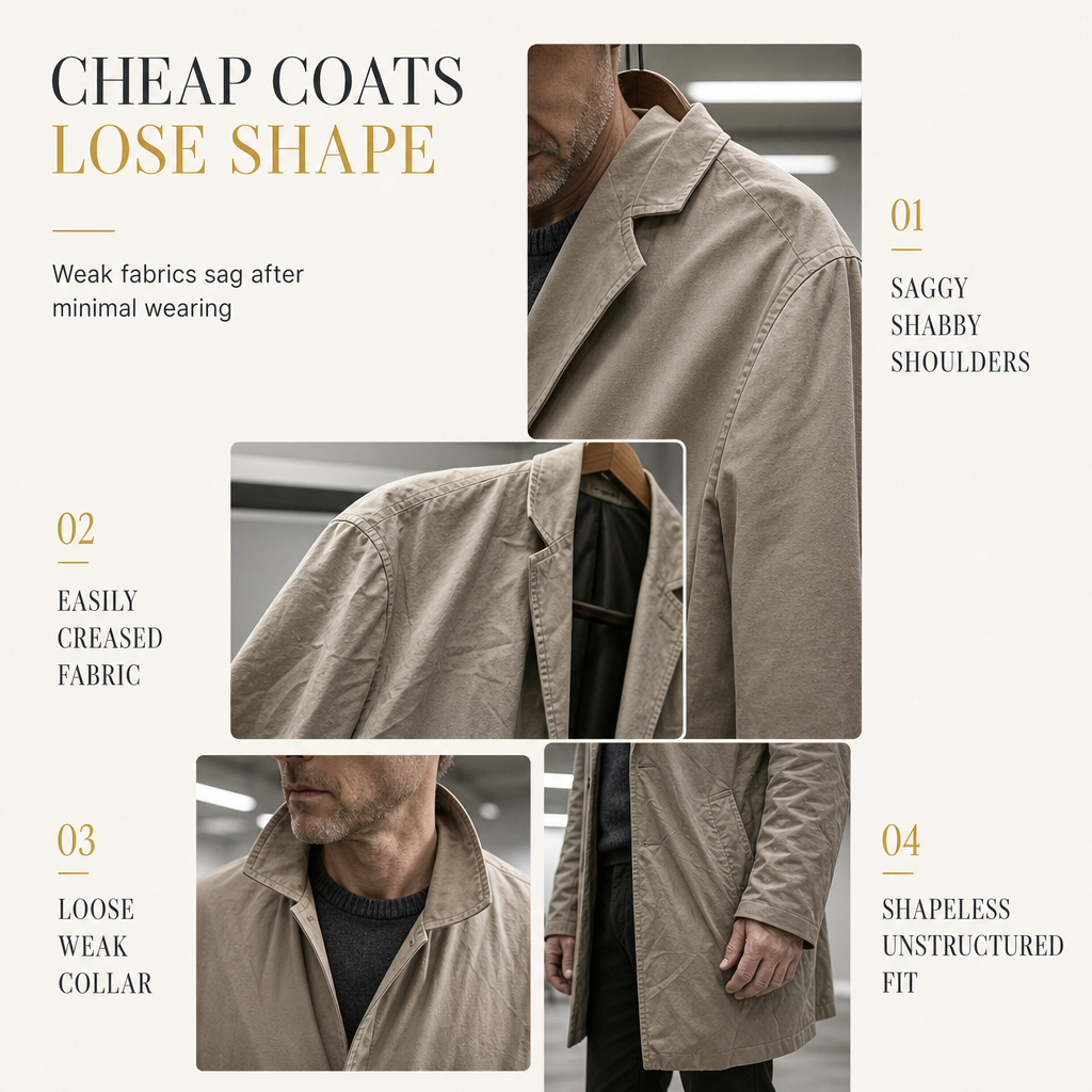📢📢50% OFF!!! 🎉✨ Men's Classic Single Breasted Trench Coat – Premium Windbreaker, Business Casual Style & Timeless Design – Perfect for Work, Travel & Everyday Wear