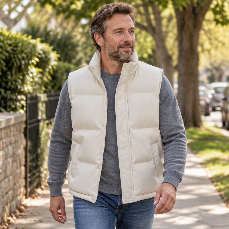❄️Last Day Promotion 50% OFF✨Youth Stand Collar Windproof  Thermal Vest