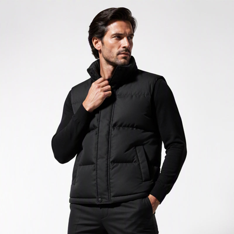 ❄️Last Day Promotion 50% OFF✨Youth Stand Collar Windproof  Thermal Vest