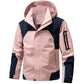 Men's Color-Block Windproof Outdoor Jacket