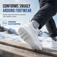 Anti Slip Cleats Crampons Traction Spikes Shoe Covers for Walking on Snow and Outdoor Mountaineering