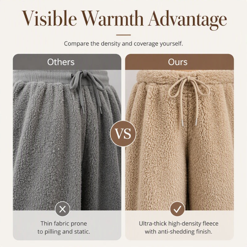 Women's Loose Cozy Warm Lounge Pants