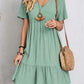 💃Loose casual tie waist flowy dress👚Buy 2 Free Shipping & 20% OFF Extra