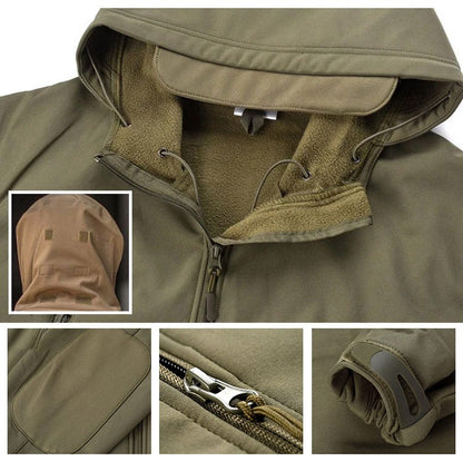 Men's Waterproof Lightweight Softshell Waterproof Outer Jacket