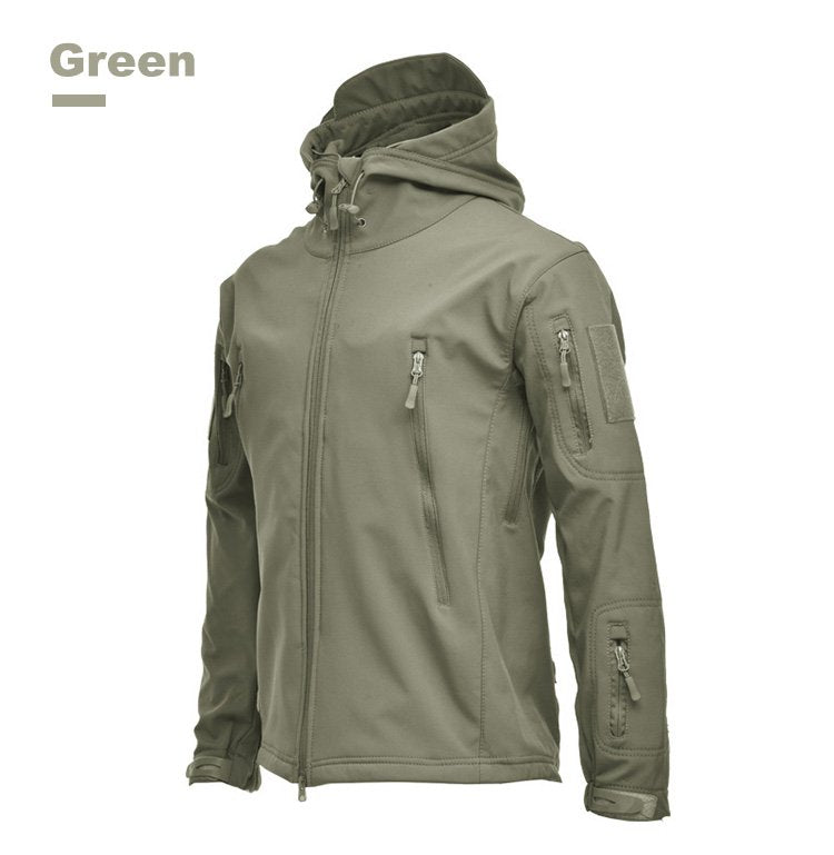 Men's Waterproof Lightweight Softshell Waterproof Outer Jacket