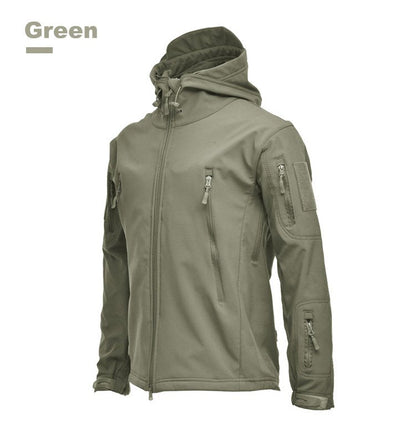 Men's Waterproof Lightweight Softshell Waterproof Outer Jacket