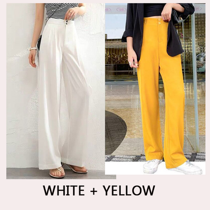 🌸High Waist Tailored Wide Leg Pants🌸Buy 2 Automatic 10% Off & Free Shipping🔥