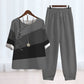 Women's Casual Daily Short-sleeved Top & Pants 2-piece Set