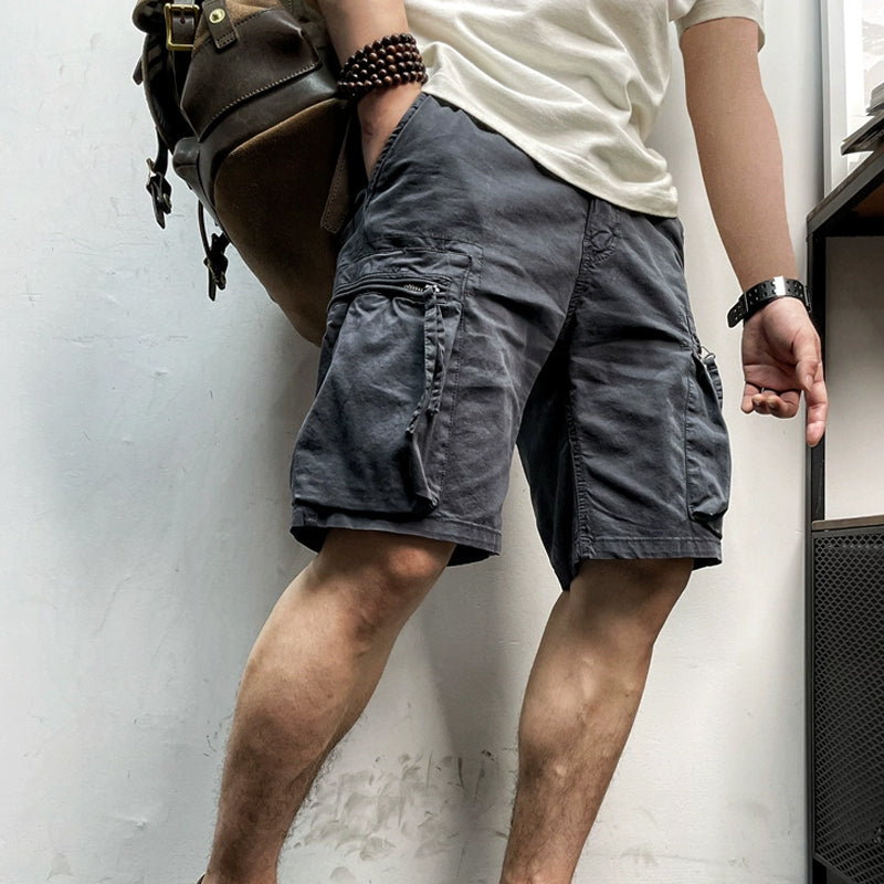 Men’s  Oversized Shorts with Multiple Pocket