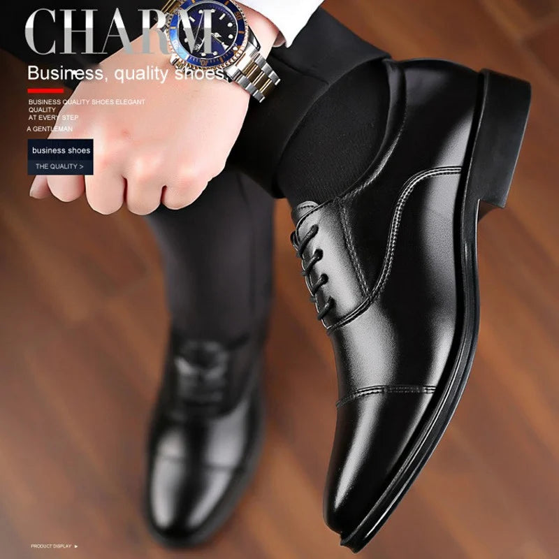 New 2023 hot sale 50% off Men's Gentlemen Business Formal Leather Shoes