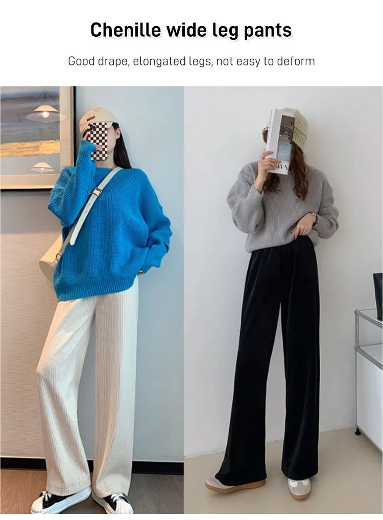 WINTER PROMOTION?Women's thickened warm wide leg pants