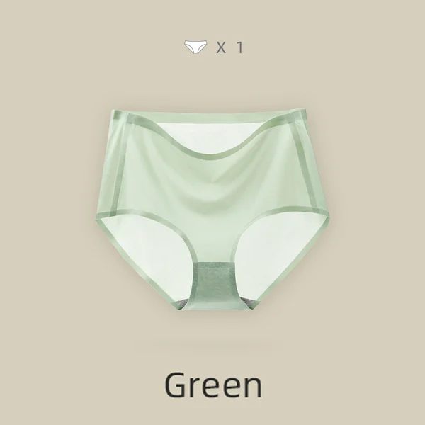 Ultra thin non-marking ice silk panties