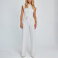 Women's Sleeveless Wide-Leg Jumpsuit